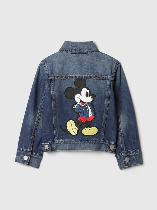 veste en jean gap × disney baby toddler mickey mouse icon