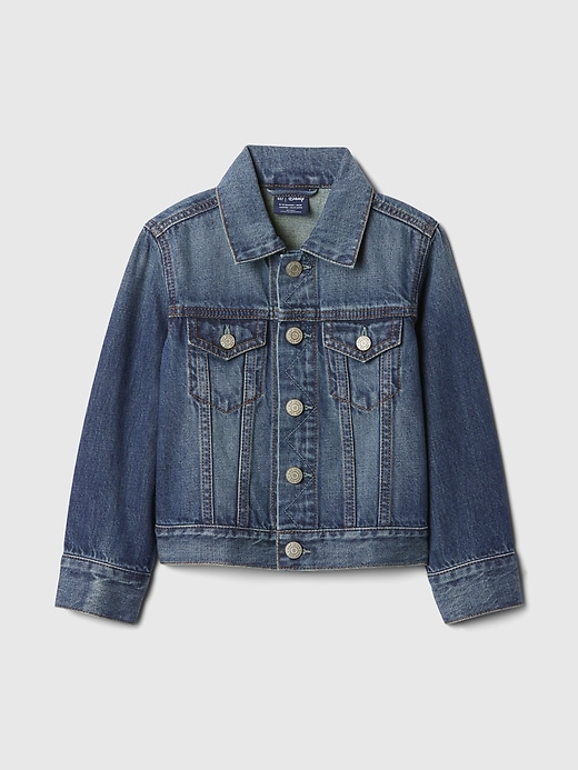 veste en jean gap × disney baby toddler mickey mouse icon