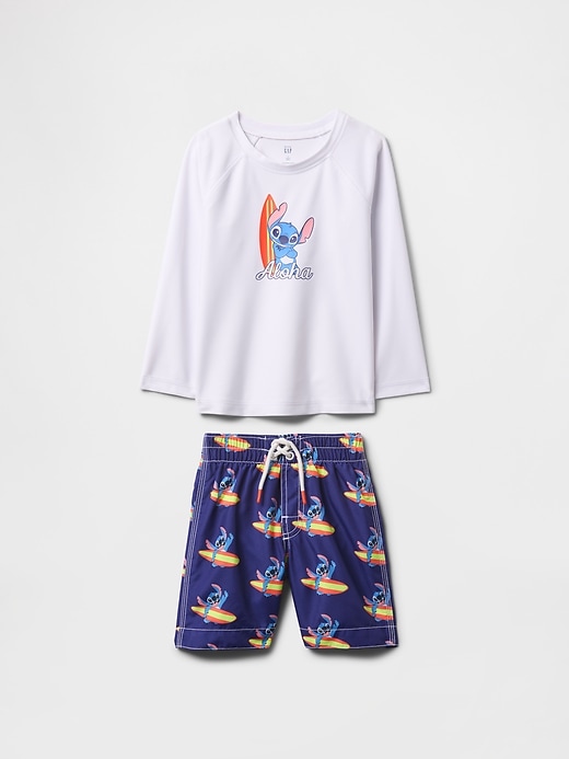 maillot de bain deux pièces anti-uv pour bébé et enfant gap × disney