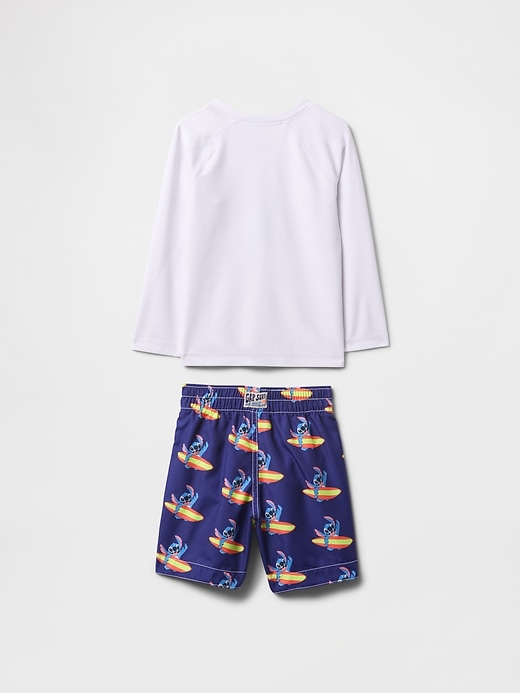 maillot de bain deux pièces anti-uv pour bébé et enfant gap × disney