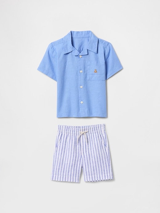 ensemble cabana en lin et coton pour bébé et tout-petit
