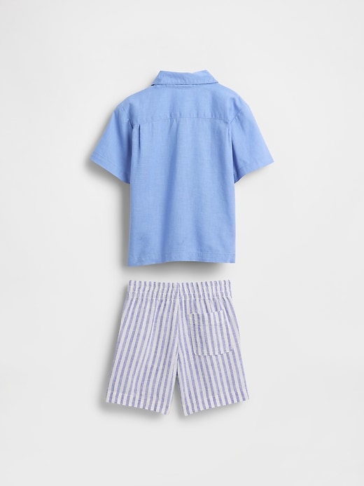 ensemble cabana en lin et coton pour bébé et tout-petit