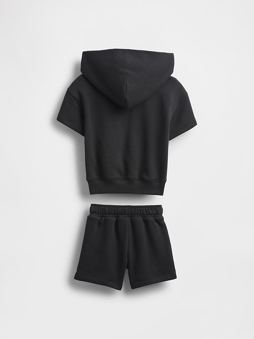 ensemble à capuche vintage pour bébé et tout-petit