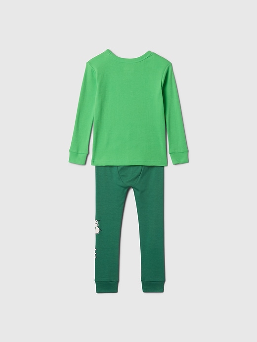 ensemble pyjama bébé et tout-petit marvel en coton bio brossé