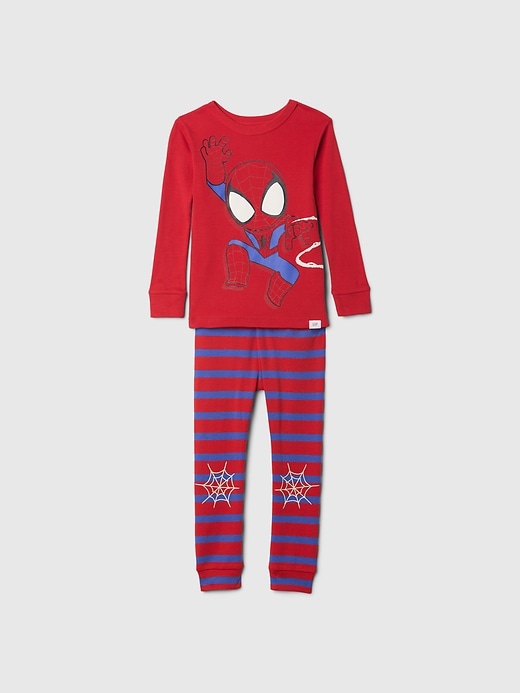 ensemble pyjama bébé et tout-petit marvel en coton bio brossé