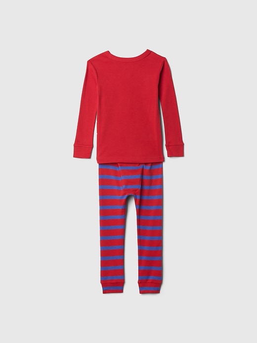 ensemble pyjama bébé et tout-petit marvel en coton bio brossé