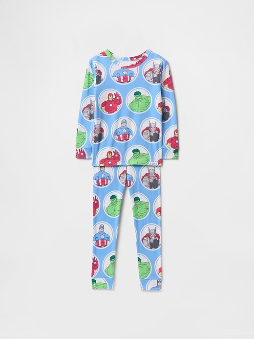 ensemble pyjama bébé et tout-petit marvel en coton bio brossé