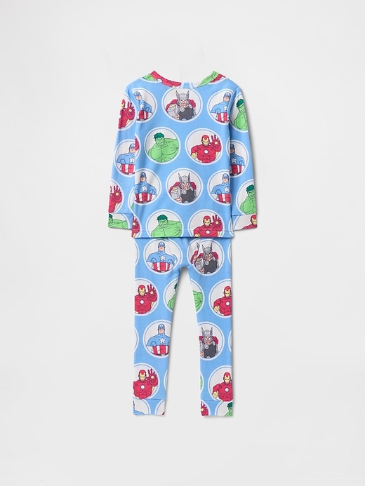 ensemble pyjama bébé et tout-petit marvel en coton bio brossé