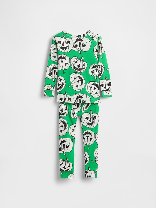 ensemble pyjama dhalloween en coton bio brossé pour bébé et tout-petit