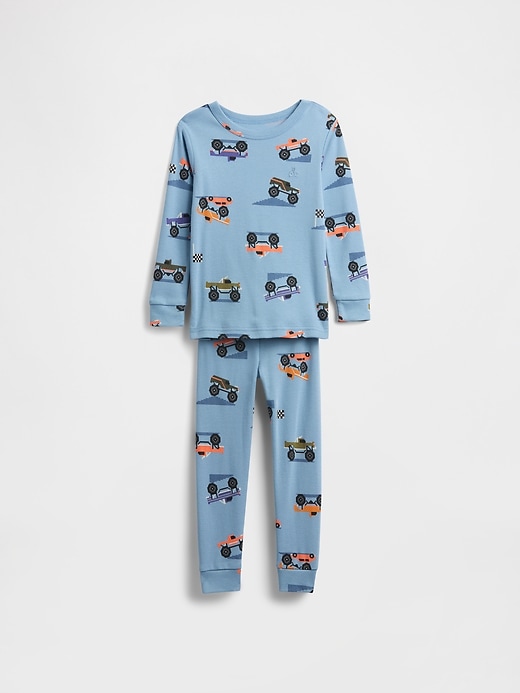 ensemble pyjama en coton bio brossé pour bébé et tout-petit