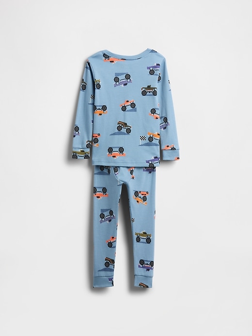 ensemble pyjama en coton bio brossé pour bébé et tout-petit