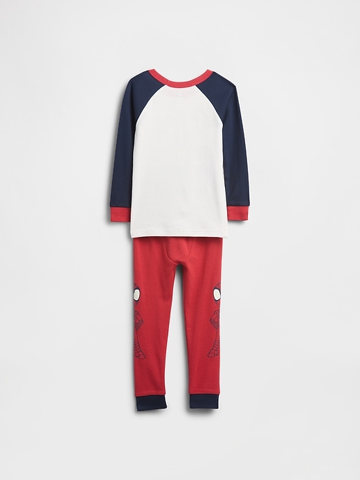 ensemble pyjama bébé et tout-petit marvel en coton bio brossé