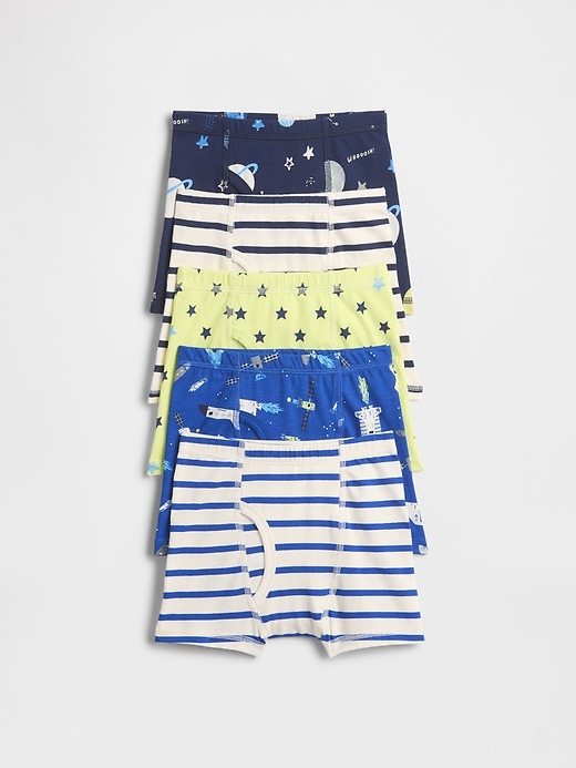 boxers en coton extensible biologique pour tout-petits paquet de 5