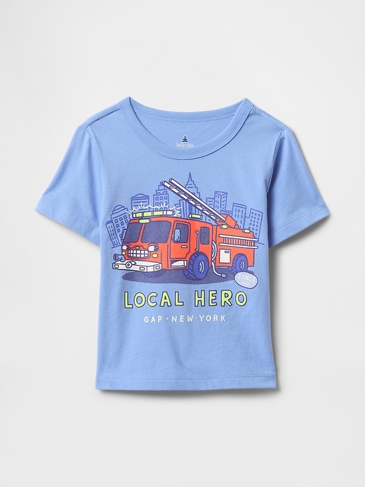 t-shirt graphique à assortir pour bébés et tout-petits