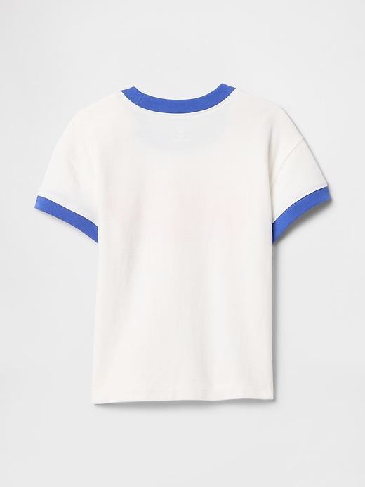 t-shirt à col rond pour bébé et tout-petit - camp gap