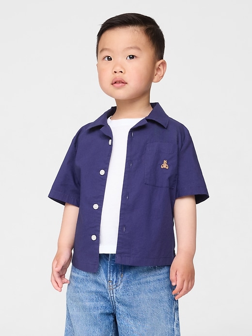 chemise cabana en coton biologique pour bébé et tout-petit