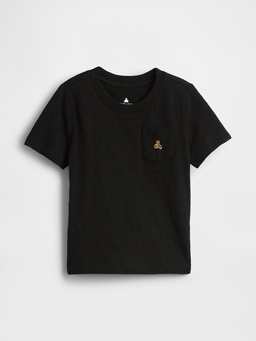 t-shirt à poche pour bébé et tout-petit à assortir