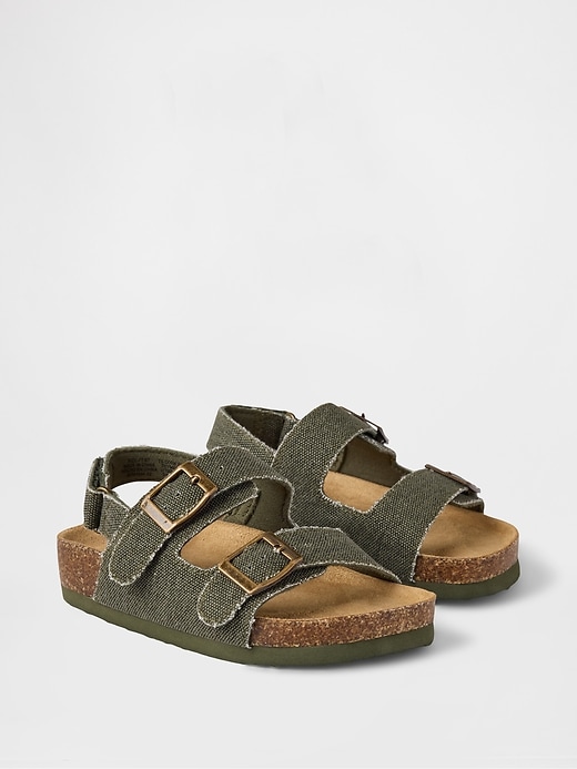 sandales en liège à boucle pour tout-petits