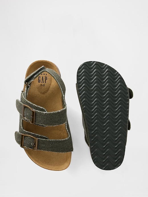 sandales en liège à boucle pour tout-petits