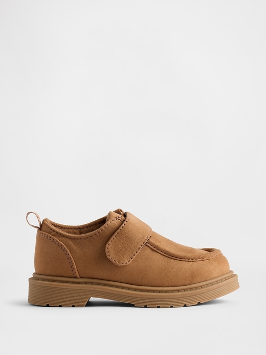 mocassins en daim végétalien pour tout-petits