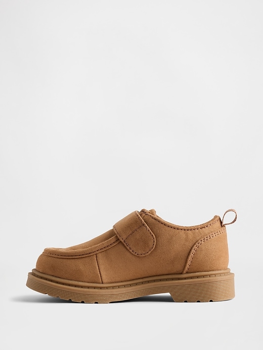 mocassins en daim végétalien pour tout-petits