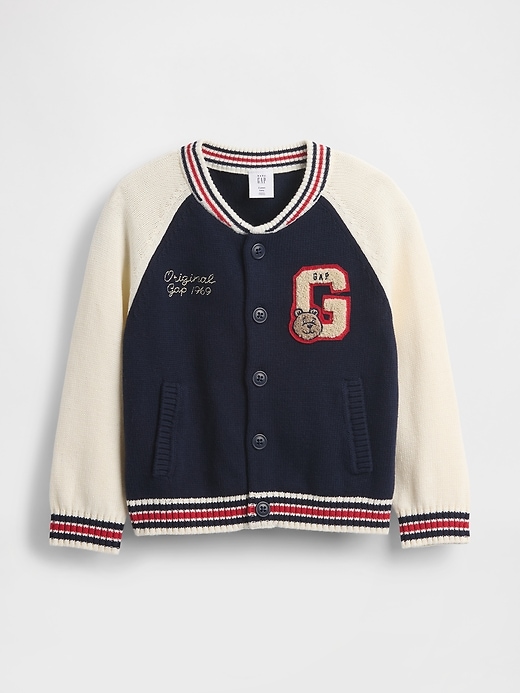 veste pull à logo universitaire pour bébé et tout-petit