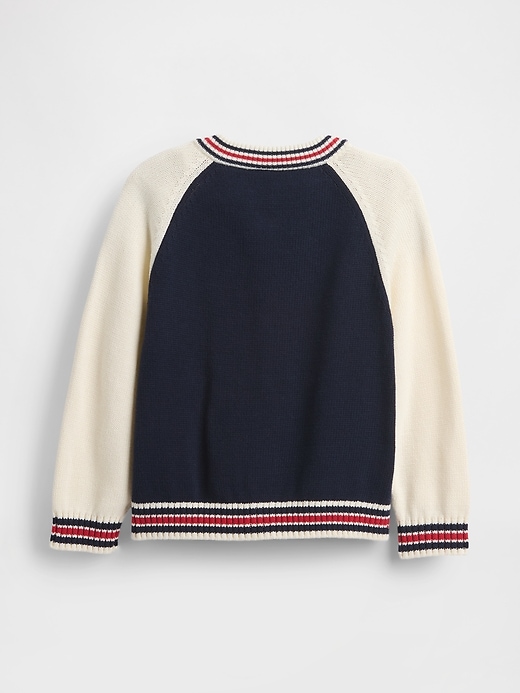 veste pull à logo universitaire pour bébé et tout-petit