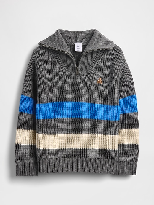 pull à col zippé pour bébé et tout-petit
