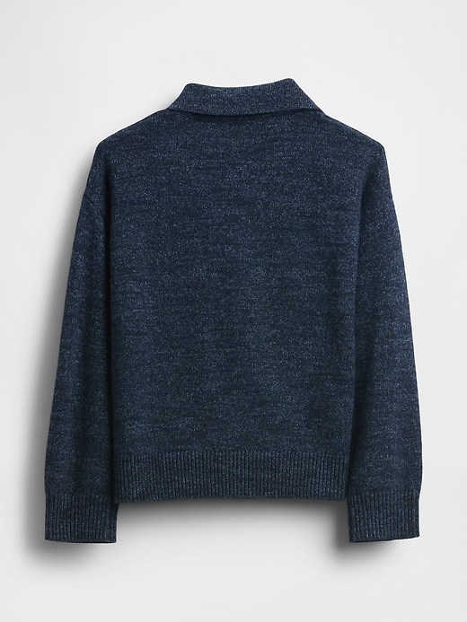 pull à col boutonné pour bébé et tout-petit