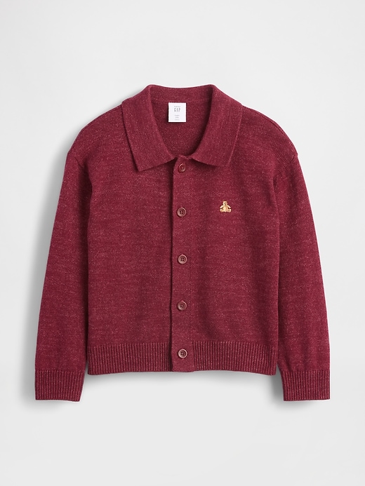pull à col boutonné pour bébé et tout-petit