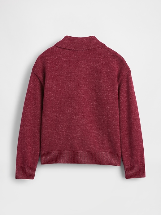 pull à col boutonné pour bébé et tout-petit