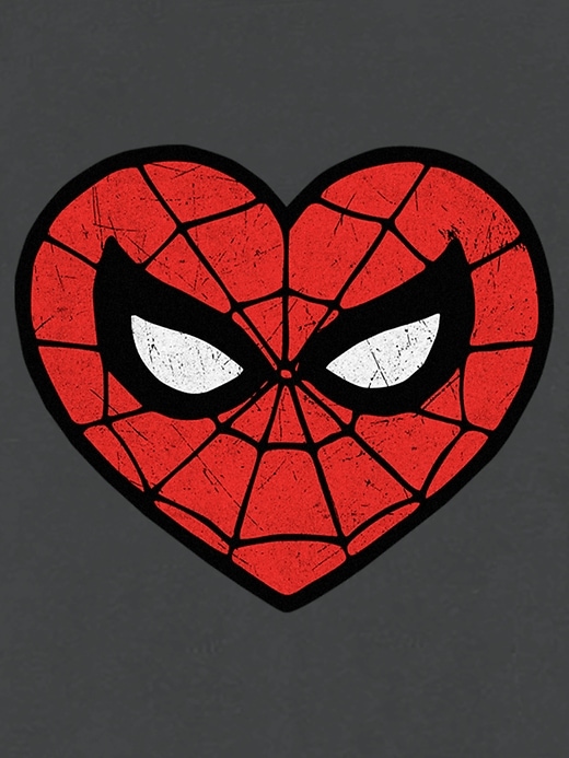 t-shirt à motif cœur spidey pour tout-petit