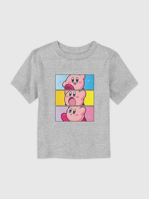 t-shirt graphique kirby pour tout-petits de nintendo