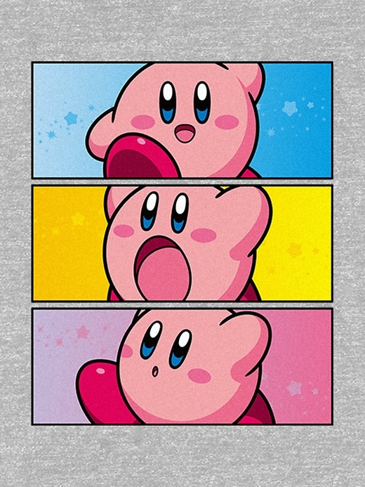 t-shirt graphique kirby pour tout-petits de nintendo