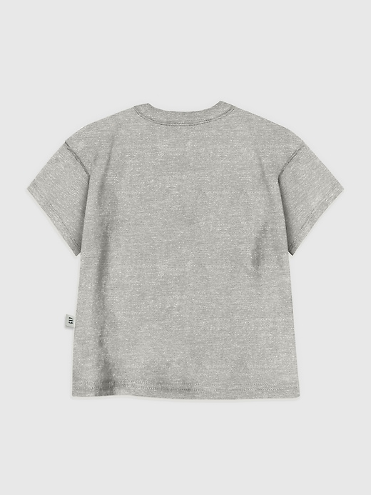 t-shirt graphique pour tout-petit avec lécusson de léquipe de football américaine