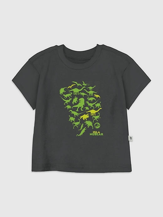 t-shirt graphique jurassic world pour tout-petits motif dinosaures à lancer