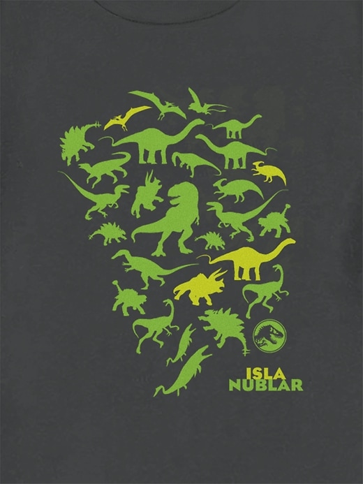 t-shirt graphique jurassic world pour tout-petits motif dinosaures à lancer