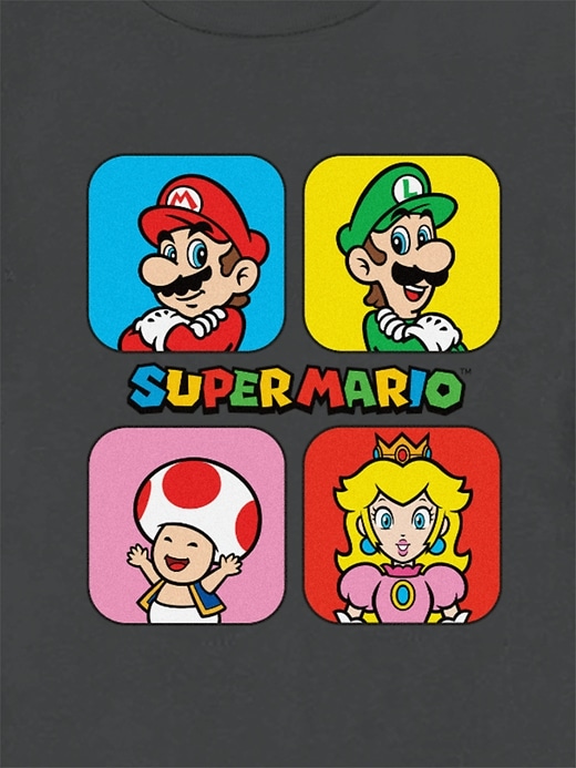 t-shirt graphique super mario pour tout-petit