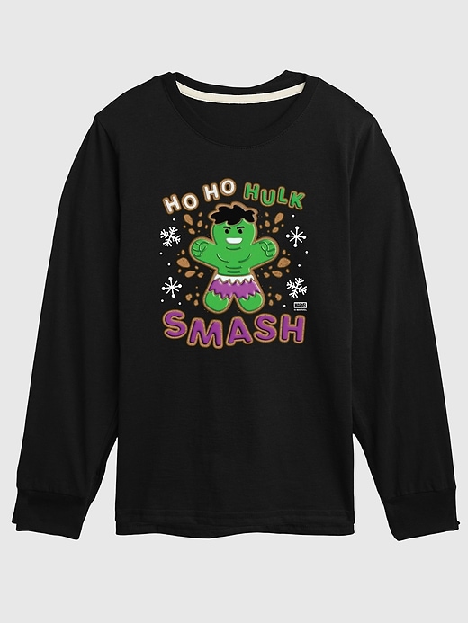 t-shirt à manches longues pour tout-petit hulk ho ho hulk smash