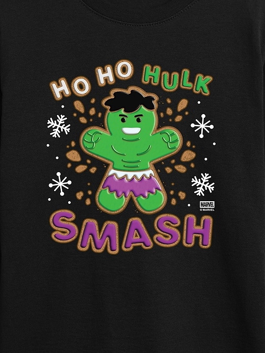 t-shirt à manches longues pour tout-petit hulk ho ho hulk smash