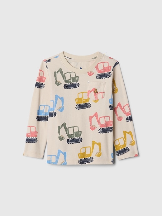 t-shirt à poche pour bébé et tout-petit à assortir