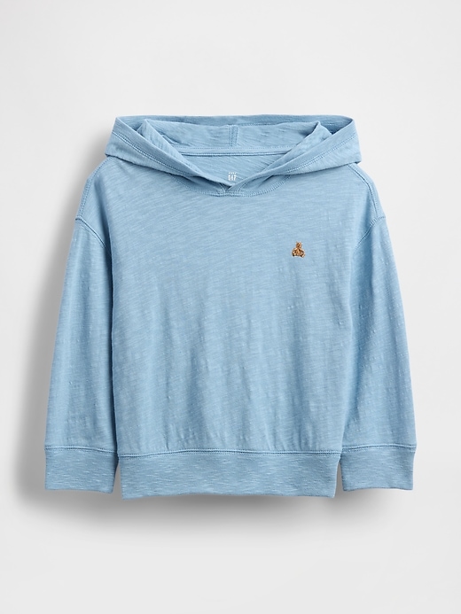 t-shirt à capuche en coton biologique pour bébés et tout-petits
