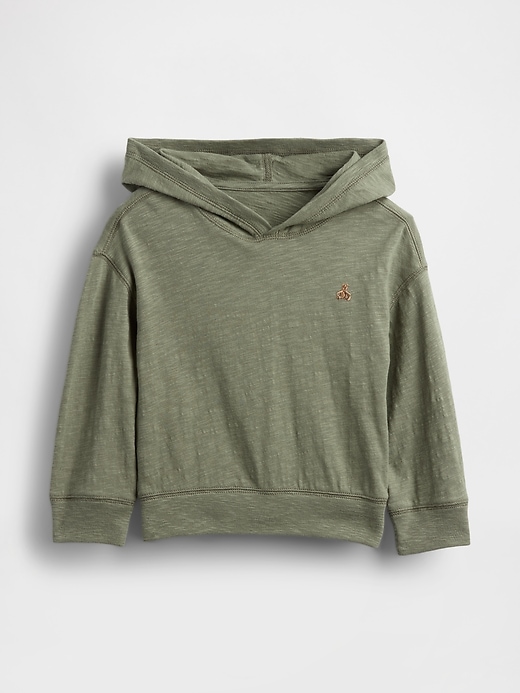 t-shirt à capuche en coton biologique pour bébés et tout-petits