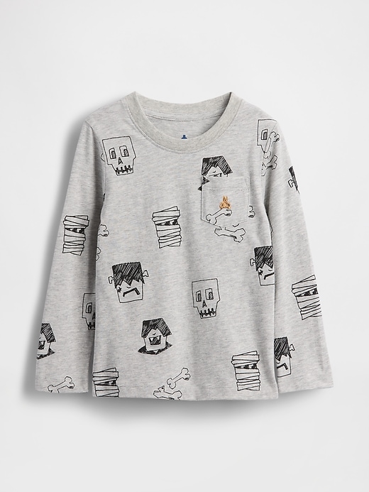t-shirt à poche pour bébé et tout-petit à assortir