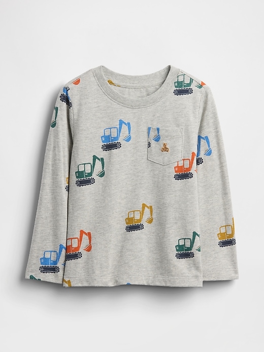 t-shirt à poche pour bébé et tout-petit à assortir