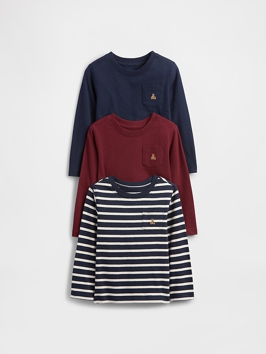 t-shirt à poche pour bébé et tout-petit à assortir