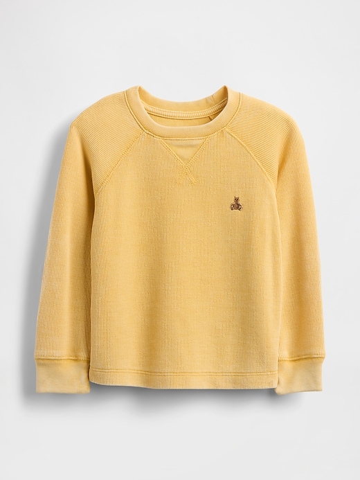 pull texturé à col rond pour bébé et tout-petit