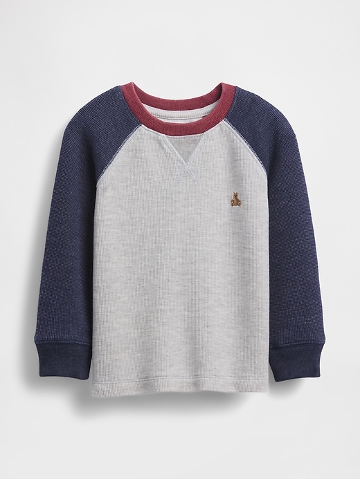 pull texturé à col rond pour bébé et tout-petit