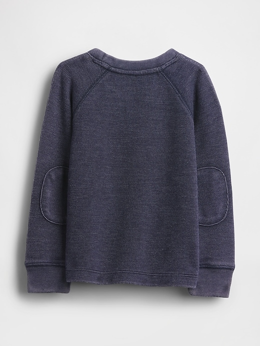 pull texturé à col rond pour bébé et tout-petit