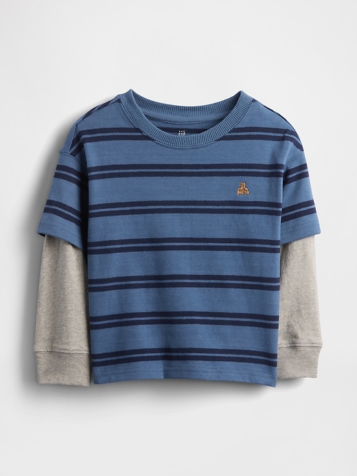 t-shirt épais 2 en 1 pour bébé et enfant